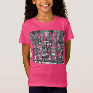 Kid's Personalised New York T-shirts NYC Souvenir