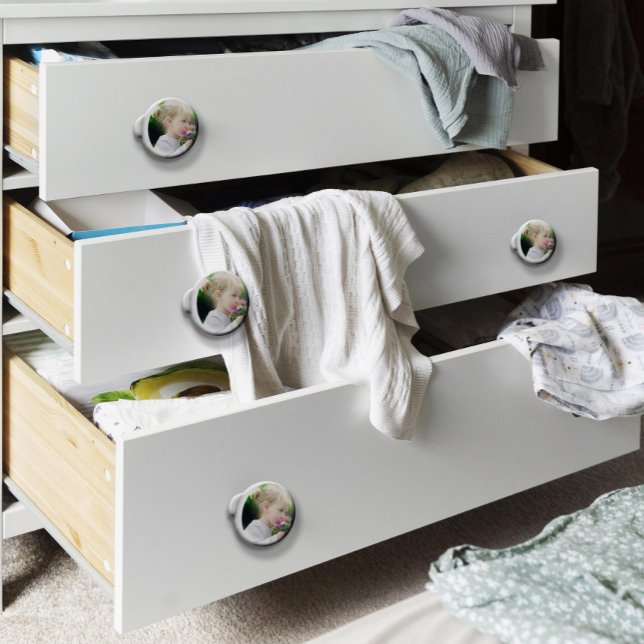 Kid's photo Ceramic Knob (Creator Uploaded)