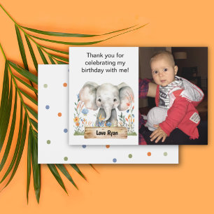 Kids Photo Thank You Card