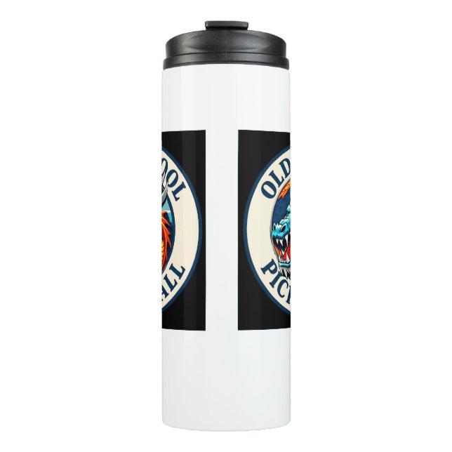 Kids Pickleball Sport T-shirts. Thermal Tumbler (Front)