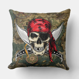 kids’ pirate cushion