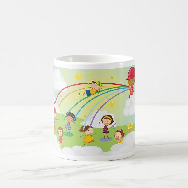 Kids Playing In A Park Mug (Creator Uploaded)