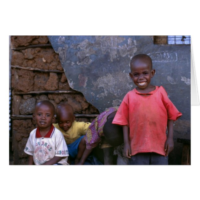 kids playing Kibera (Front Horizontal)