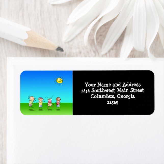 Kids Playing Outdoors on a Sunny Day (Insitu)