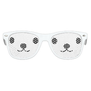 Kid's Polar Bear Summer Fun Sunglasses (White)