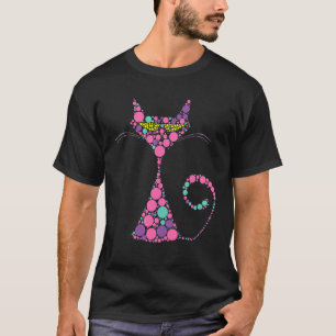 Kids Polka Dot Day Cat International Dot Day Kids T-Shirt