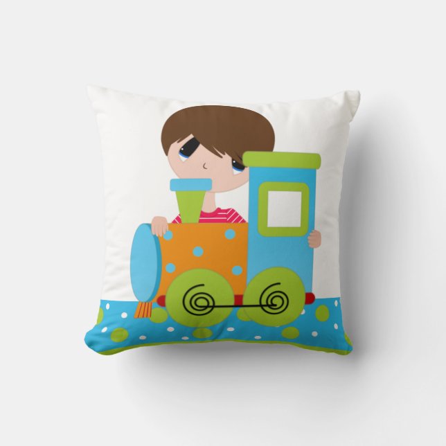.Kids-Polyester Throw Pillow 16" x 16" (Front)