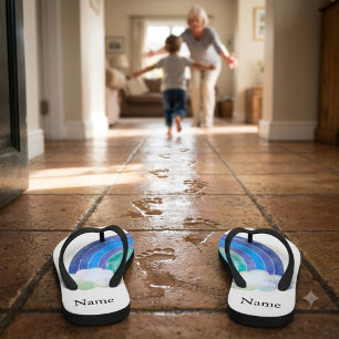 kids' pool slides rainbow kid's jandals