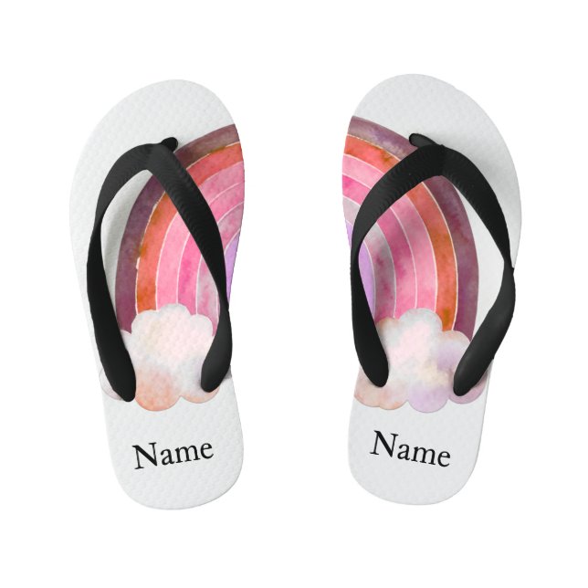kids' pool slides rainbow kid's jandals (Footbed)