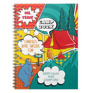 Kid's Pop Art Summer Camp Notebook