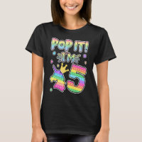 Kids Pop It 5th Birthday Girls Boys 5 Years Old Fi