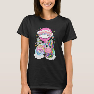 Kids Pop It 6th Birthday Girls Boys 6 Years Old Fi T-Shirt