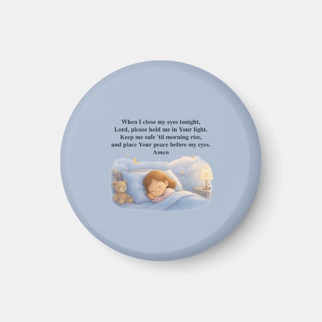 Kids Prayer Magnet (Front)