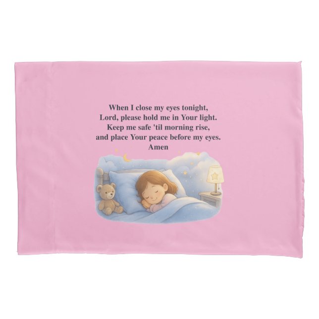Kids Prayer Pillowcase (Front)