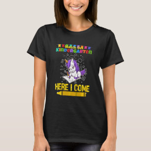 Kids Pre K Graduate Preschool Watch Out Kindergart T-Shirt