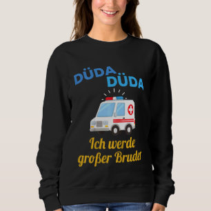 Kids Pregnancy Announcement Young Big Brother Sweatshirt