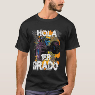 Kids Primer Dia De Escuela Nino Spanish 1 Grado Mo T-Shirt