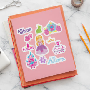 Kids Princess Friends Personalised Fun set