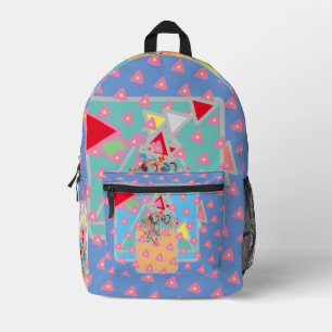 Kid's printed backpack