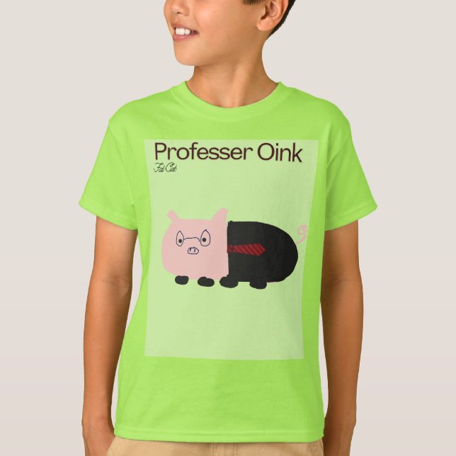 kids professer oin fat cat friend member shirt (Front)