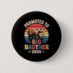 Kids Promoted To Big Brother 2026 T-shirt_1.png 6 Cm Round Badge