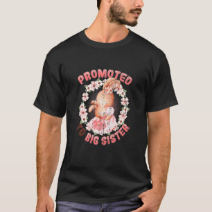 Kids Promoted To Big Sister 2023 Pregnancy Announc T-Shirt