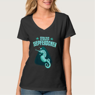 Kids Proud Seahorse Early Swimmer Badge T-Shirt