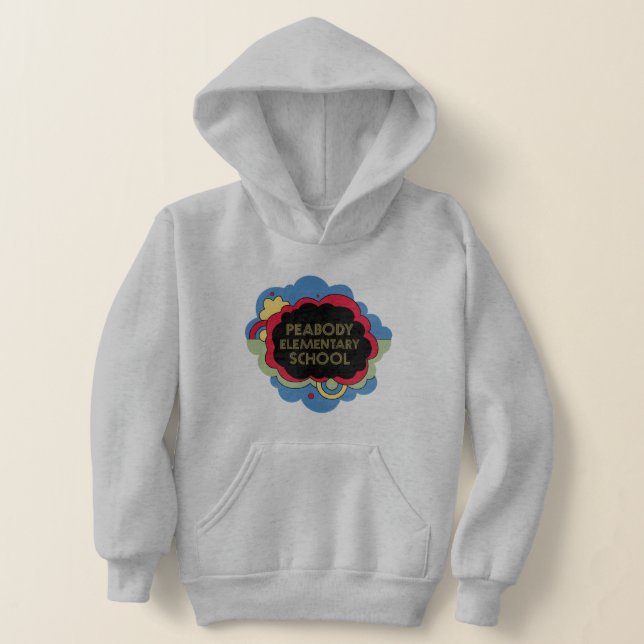 Kids Pullover Hoodie (Laydown)