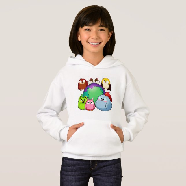 Kids Pullover Hoodie (Front Full)