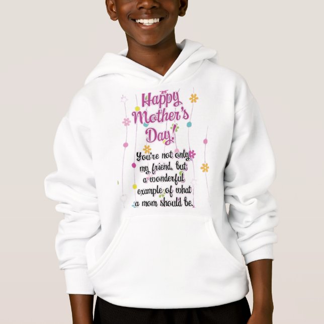 Kids' Pullover Hoodie When the weather outside (Front)