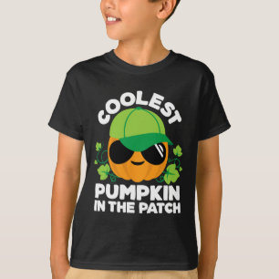 Kids Pumpkin Patch Boys Or Girls Fall Coolest Hall T-Shirt