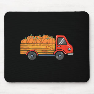 Kids Pumpkin Truck Lazy Halloween Costume Boys Gir Mouse Pad