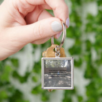 Kids Pushing Buttons Cute Quote Keychain