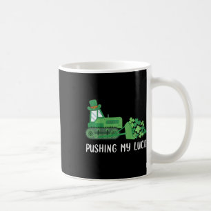Kids Pushing My Luck Construction Truck Boys St Pa Coffee Mug