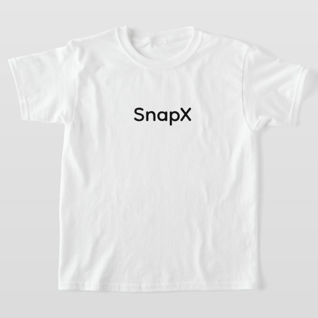 Kids Quote Tee – SnapX (Laydown)