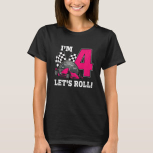 Kids Race Car Birthday Party Supplies For Girls Bo T-Shirt