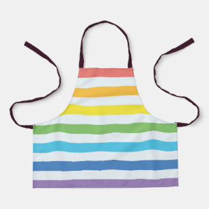 Kids Rainbow All-Over Print Apron, Small Apron