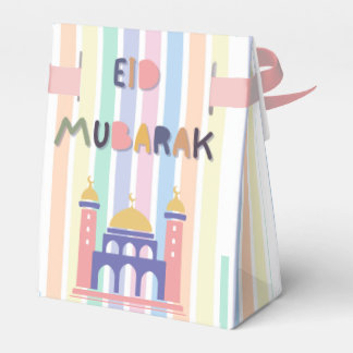Kids Rainbow Eid Mubarak Eid Gift & Favour Box