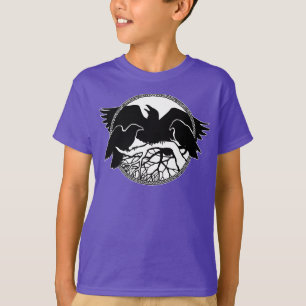 Kid's Raven T-shirt Raven Cool Organic Raven Shirt