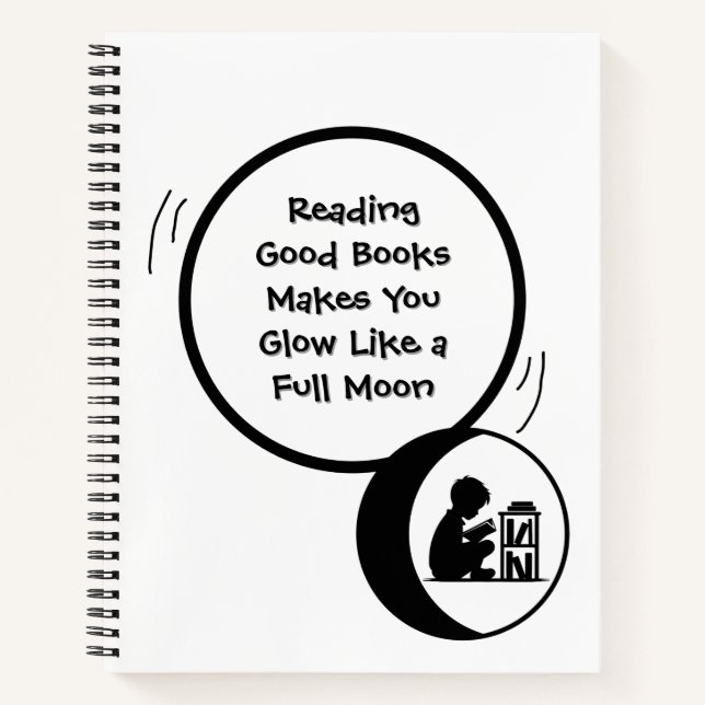 Kids Reading Sticker Notebook (Front)