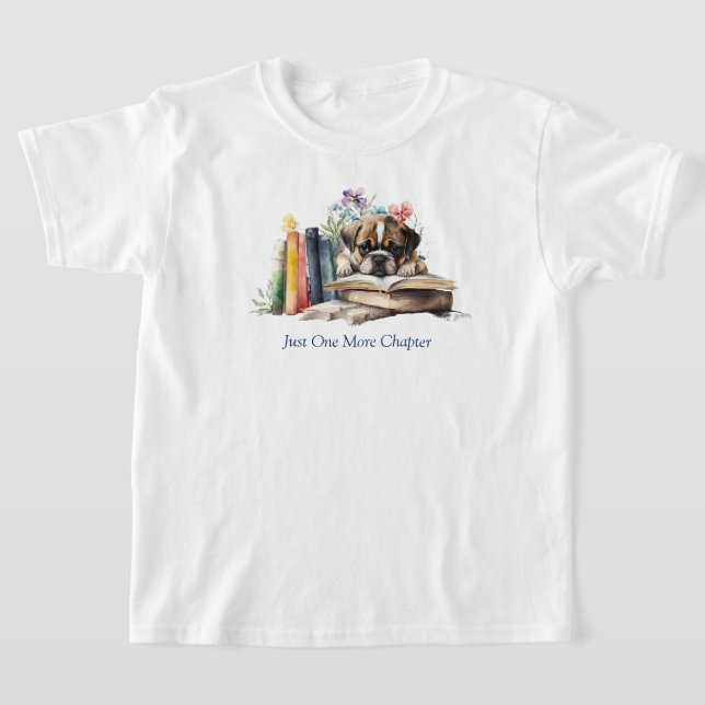 Kids Reading T-Shirt (Laydown)