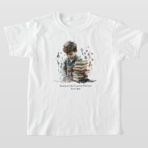 Kids Reading T-Shirt
