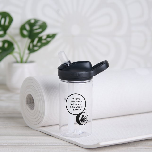 Kids Reading Water Bottle (Yoga (Rotated))