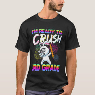 Kids Ready To Crush 3rd Grade Elementary School Ra T-Shirt