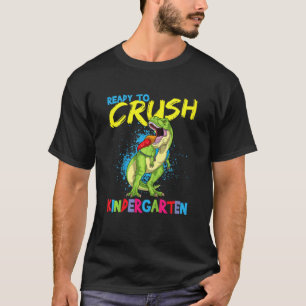 Kids Ready To Crush Kindergarten Preschool Graduat T-Shirt