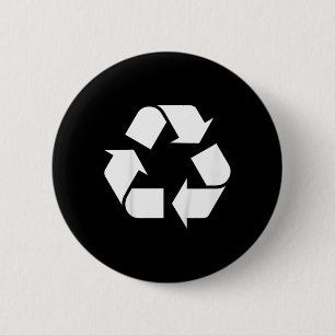 Kids Recycling Recycle Logo Toddler Earth Day For 6 Cm Round Badge