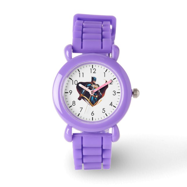 Kid's Red glitter strap Watch (Front)