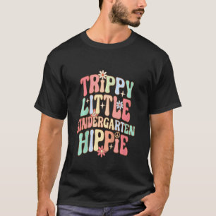 Kids Retro Kindergarten Trippie Little Hippy Kids T-Shirt
