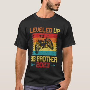 Kids Retro Levelled Up To Big Brother 2023 Pregnan T-Shirt