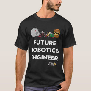 Kids Robot Future Robotics Engineer T-Shirt